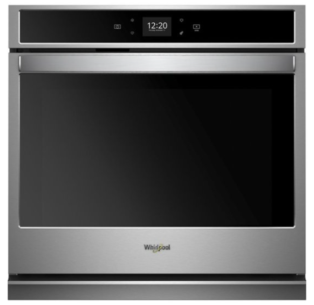 Whirlpool Stainless Steel 5.0 cu. ft. Smart Single Wall Oven with Touchscreen (WOS51EC0HS)