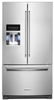 KitchenAid 36 Inch Freestanding French Door Refrigerator with 26.8 cu. ft Total Capacity KRFF577K(P/B)S