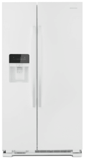 Amana 36 Inch Freestanding Side by Side Refrigerator with 24.57 Cu. Ft. Total Capacity (ASI2575GRW)