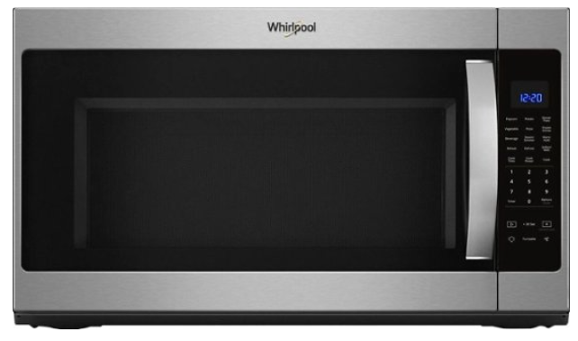 Whirlpool - 2.1 Cu. Ft. Over-the-Range Microwave with Sensor Cooking - Stainless Steel WMH53521HZ