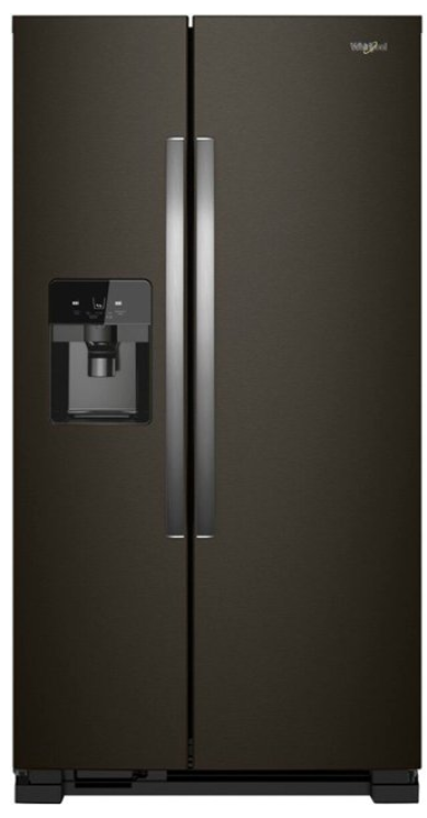 Whirlpool 33 Inch Freestanding Side by Side Refrigerator with 21.4 Cu. Ft. Total Capacity (WRS321SDHV)