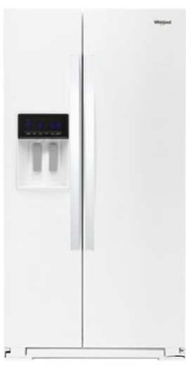 Whirlpool 36-inch Wide Side-by-Side Refrigerator - 28 cu. ft. (WRS588FIHW)