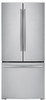 Samsung - 21.8 Cu. Ft. French-Door Refrigerator - Stainless Steel RF220NCTASR