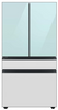 Samsung - Bespoke 29 cu. ft 4-Door French Door Refrigerator with Beverage Center - Morning Blue Glass RF29BB86004MAA