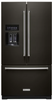 KitchenAid 27 cu. ft. French Door Refrigerator with Exterior Ice and Water - KRFF507H(P/B)S