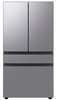 Samsung - Bespoke 23 cu. ft Counter Depth 4-Door French Door Refrigerator with AutoFill Water Pitcher - Stainless Steel RF23BB8200(QL/12)AA