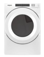 Whirlpool - 7.4 Cu. Ft. Stackable Electric Dryer - White WED5620HW