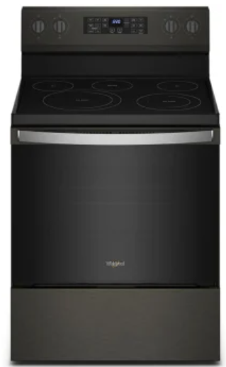 Whirlpool WFE550S0LV 30 Inch Freestanding Electric Range with 5 Radiant Elements, 5.3 Cu. Ft. Capacity