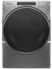 Whirlpool - 7.4 Cu. Ft. Stackable Gas Dryer with Steam and Wrinkle Shield Plus Option - Chrome Shadow WGD6620HC