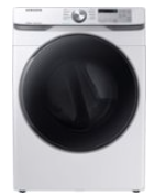 Samsung 7.5 cu. ft. Stackable White Electric Dryer with Steam - DVE45R6100W
