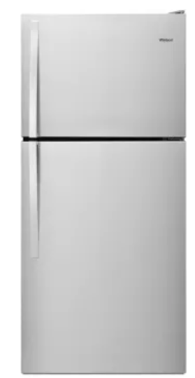 Whirlpool 30-inch Wide Top Freezer Refrigerator - 18 cu. ft. (WRT318FZDM)