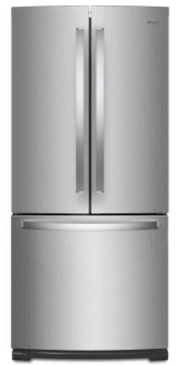 Whirlpool WRF560SMHZ 30 Inch French Door Refrigerator with 19.7 Cu. Ft. Capacity