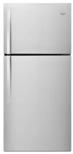 Whirlpool - 19.2 Cu. Ft. Top-Freezer Refrigerator WRT549SZDM