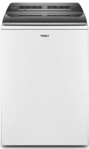 Whirlpool 5.2 - 5.3 cu. ft. Top Load Washer with 2 in 1 Removable Agitator. WTW8127LW
