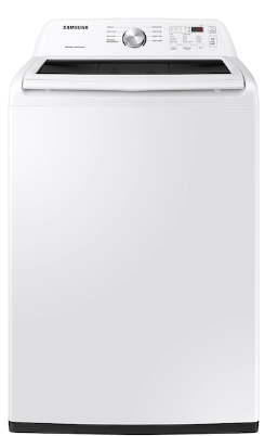 Samsung 4.5 cu. ft. Top Load Washer with Vibration Reduction Technology+ in White WA45T3200AW/A4