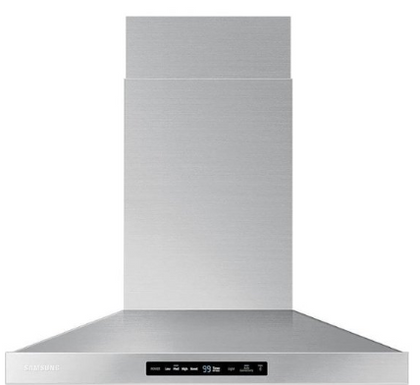 Samsung NK36K7000WS/A2 36 Inch Smart Wall Mount Chimney Range Hood with Wi-Fi and Bluetooth Connectivity