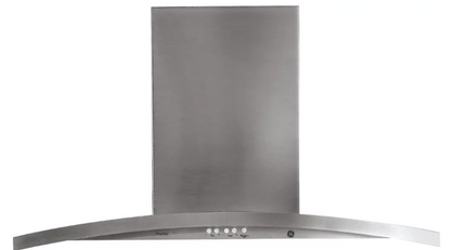 GE Profile PV970NSS 30 Inch Wall Mount Chimney Hood with 450 CFM Internal Blower, Variable Speed Fan, Electronic Touch Controls and Dishwasher Safe Filter