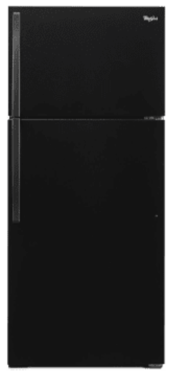 Whirlpool 28-inch Wide Top Freezer Refrigerator - 14 Cu. Ft. (WRT104TFDB)