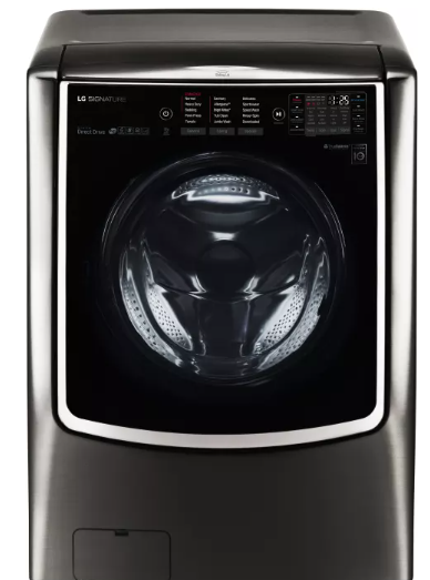 LG Signature Black Stainless Washer (WM9500HKA)