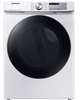 Samsung - 7.5 Cu. Ft. Stackable Smart Electric Dryer with Steam Sanitize+ - White - DVE45B6300W