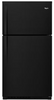 Whirlpool 33-inch Wide Top Freezer Refrigerator - 21 cu. ft. (WRT541SZDB)