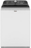 Whirlpool 5.2–5.3 Cu. Ft. Whirlpool® Top Load Washer with Removable Agitator WTW6157PW