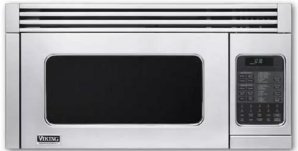 Viking Professional Series VMOR205SS 1.1 cu. ft. Over-the-Range Microwave Oven with Convection, 10 Power Levels, Auto-Sensor, 300 CFM Venting System and 1,400 Cooking Watts