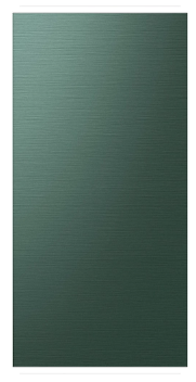 Bespoke 4-Door French Door Refrigerator Panel in Emerald Green Steel - Top Panel RA-F18DU4QG / RA-F18DU4QG/AA