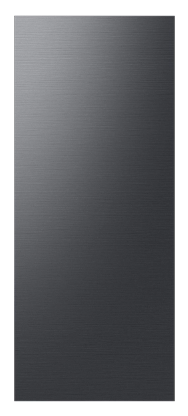 Bespoke 3-Door French Door Refrigerator Panel in Matte Black Steel - Top Panel RA-F18DU3MT/AA / RA-F18DU3MT/AA