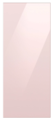 Bespoke 3-Door French Door Refrigerator Panel in Pink Glass - Top Panel RA-F18DU3P0/AA / RA-F18DU3P0/AA
