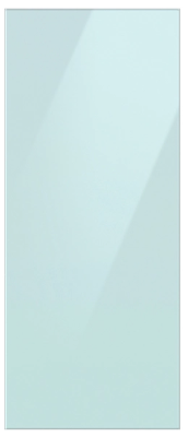 Bespoke 3-Door French Door Refrigerator Panel in Morning Blue Glass - Top Panel RA-F18DU3CM / RA-F18DU3CM/AA