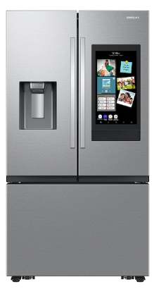 Samsung 30 cu. ft. Mega Capacity 3-Door French Door Refrigerator with Family Hub™ in Stainless Steel RF32CG5900SRAA