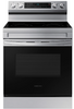 Samsung - 6.3 cu. ft. Freestanding Electric Range with Rapid Boil™, WiFi & Self Clean - Stainless Steel NE63A6311SS