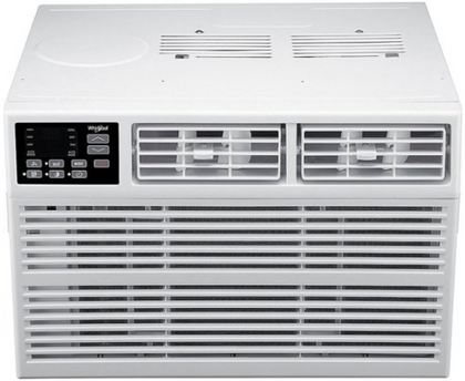Whirlpool - 550 Sq. Ft. 12,000 BTU Window Air Conditioner - White WHAW121CW
