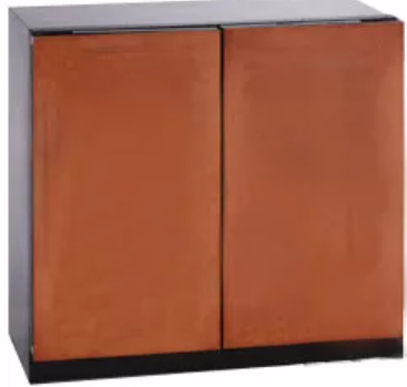 U-Line 3000 Series U3036WCWCINT60B 36 Inch Built-In Wine Storage with 62 Bottle Capacity, LED Theater Lighting, Dual Zone Temperature Control, Flexible Storage, Star K Certified and U-Select Controls: Custom Overlay, Solid Door