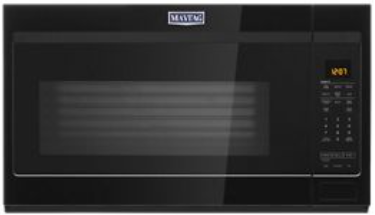 Maytag 1.9 cu. ft. Over the Range Microwave with Dual Crisp Function in Black - MMV4207JB