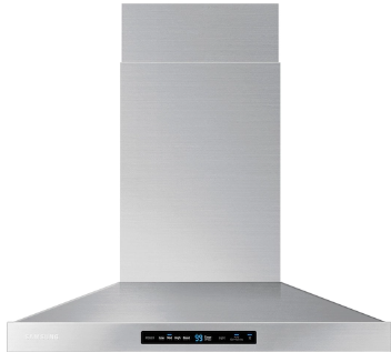 Samsung NK30K7000WS 30 Inch Smart Wall Mount Chimney Range Hood with Wi-Fi and Bluetooth Connectivity