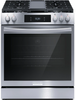 Frigidaire Gallery Series GCFG3060BF 30 Inch Freestanding Gas Range with 5 Sealed Burners