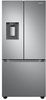 Samsung 22 cu. ft. Smart 3-Door French Door Refrigerator with External Water Dispenser in Fingerprint Resistant Stainless Steel RF22A4221SR