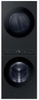 Samsung - 4.6 Cu. Ft. Washer with Flex Auto Dispense System and 7.6 Cu. Ft. Electric Dryer - Brushed Black WH46DBH500EVA3