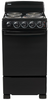 Danby 20″ Wide Electric Range in Black DER202B