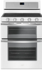 Whirlpool 30 Inch Freestanding Gas Range with 5 Sealed Burners, Dual Ovens, 6 cu. ft. Total Capacity - WGG745S0FH