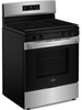 Whirlpool 30-inch Self Clean Gas Range with No Preheat Mode WFGS3530RS