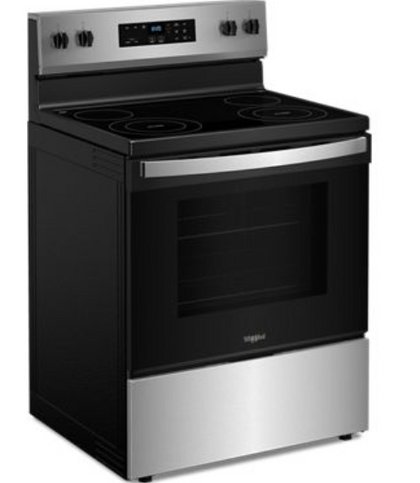 Whirlpool 30-inch Electric Range with No Preheat Mode WFES3030RS