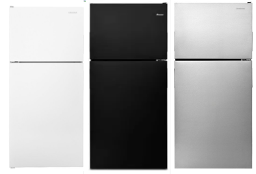 Amana - 18.2 Cu. Ft. Top-Freezer Refrigerator  ART308FFD(B/M/W)