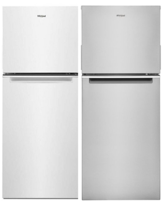 Whirlpool - 11.6 Cu. Ft. Top-Freezer Counter-Depth Refrigerator - WRT112CZJ(W/Z)