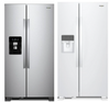 Whirlpool - 24.6 Cu. Ft. Side-by-Side Refrigerator - WRS335SDH(M/W)