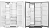 Whirlpool - 24.6 Cu. Ft. Side-by-Side Refrigerator - WRS335SDH(M/W)