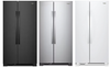 Whirlpool 33 Inch Freestanding Side by Side Refrigerator with 21.72 Cu. Ft. Total Capacity WRS312SNH(B/M/W)