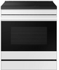 Samsung NSI6DB950012 30 Inch Smart Slide-In Induction Range with 4 Elements, 6.3 Cu. Ft. Oven Capacity, Oven Camera, Air Fry, Convection+, Ambient Edge Lighting™, Self & Steam Clean, Sabbath Mode, ADA Compliant and ENERGY STAR® Certified: White Glass